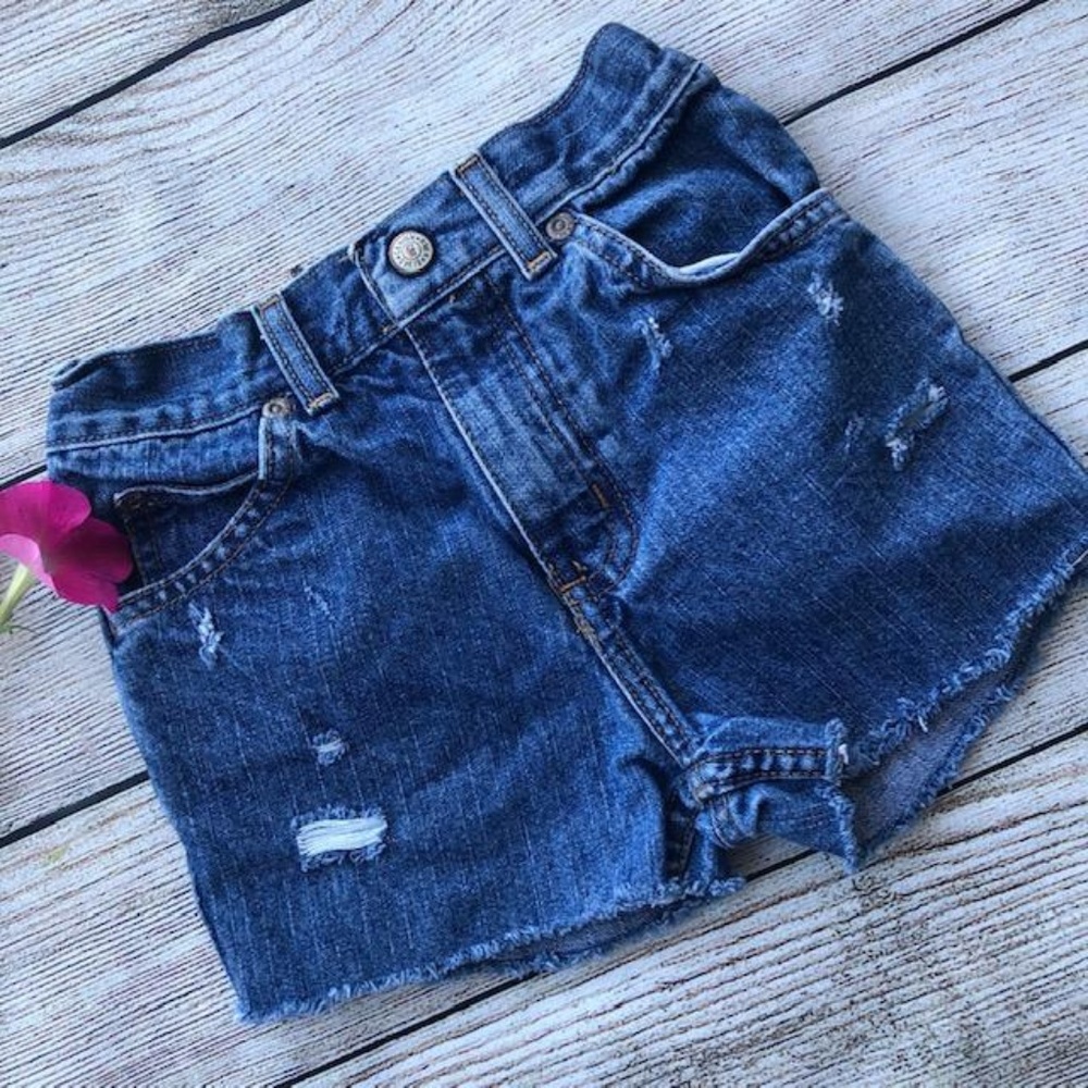 🍁 Canyon River Distress kids Jean Shorts Sz: 5